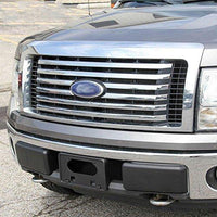 2009-2014 F150 Bumper Guards Pads Insert Replacement+Front Licenses Plate Frame Bracket Mounting Frame Holder for 2009-2014 F150(NOT Compatible with Harley Davidson SVT and Ecoboost Models)