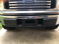 2009-2014 F150 Bumper Guards Pads Insert Replacement+Front Licenses Plate Frame Bracket Mounting Frame Holder for 2009-2014 F150(NOT Compatible with Harley Davidson SVT and Ecoboost Models)