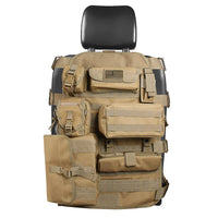 Universal Seat Cover Case with Organizer Storage Multi Pocket fit Jeep CJ YJ Cherokee F150
