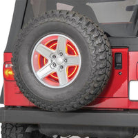 Jeep Wrangler JK 2007-2017 LED 3rd Brake Lights  Tail Lights Red for Spare Tire